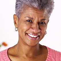 Smiling older woman